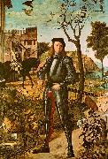 Vittore Carpaccio Portrait of a Knight Spain oil painting artist